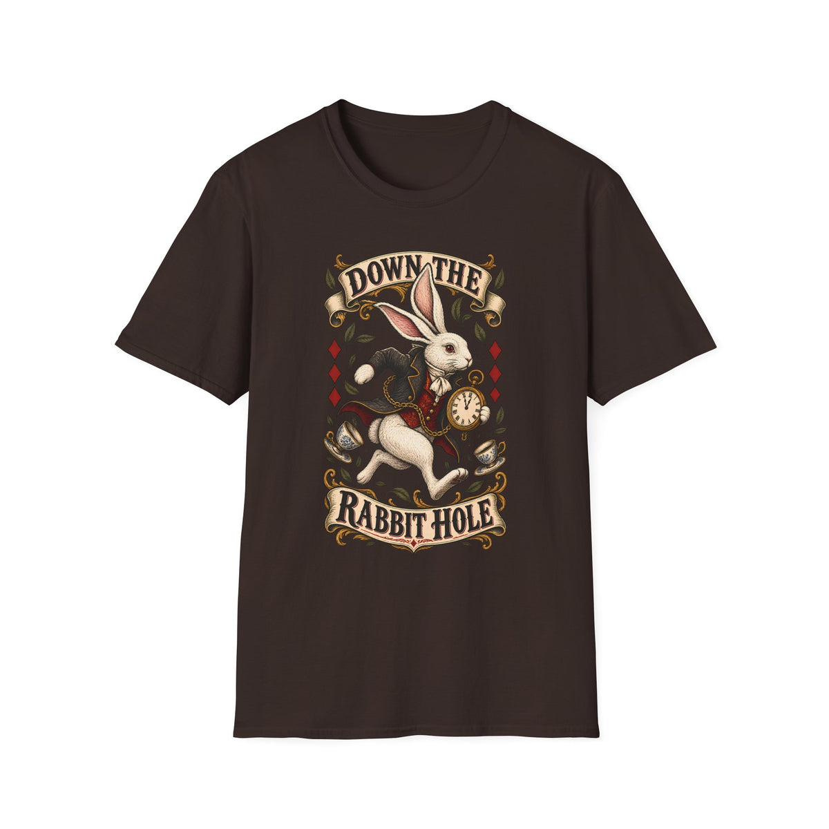 Down the Rabbit Hole | Alice in Wonderland Graphic Shirt