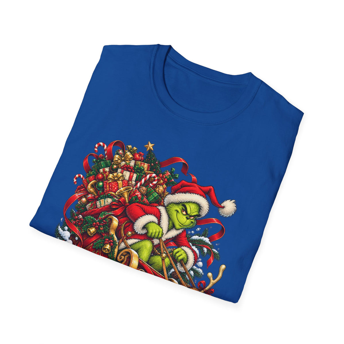 Grinch & Max Sleigh Ride | Funny Christmas T Shirt