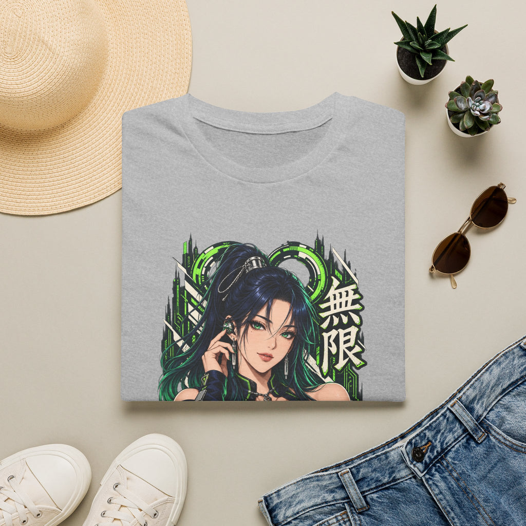 Infinity | Sexy Anime Ninja Pin Up Woman Graphic T-Shirt