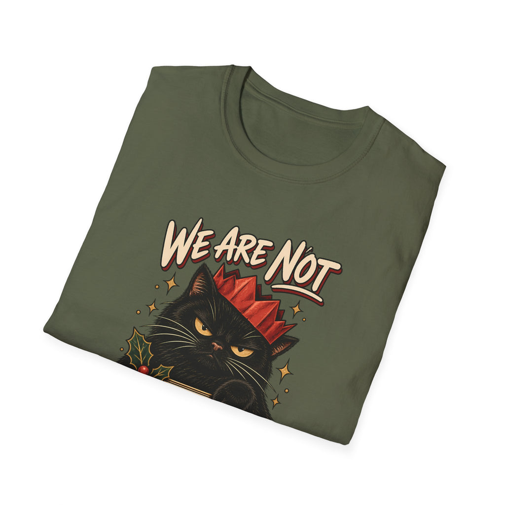 We Are Not Skipping Mariah | Mariah Carey Cat Fan Christmas Holiday Tee