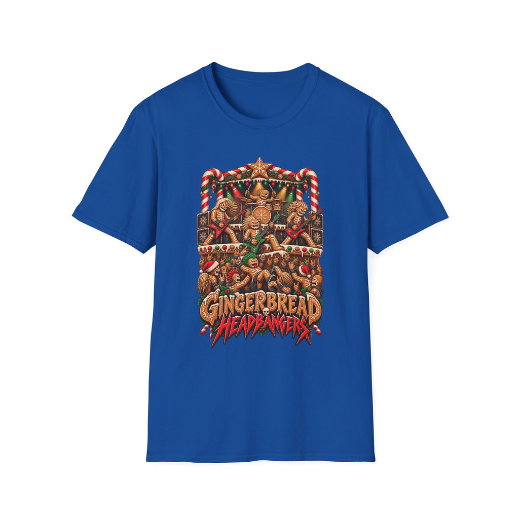 Gingerbread Headbangers | Christmas T-Shirt