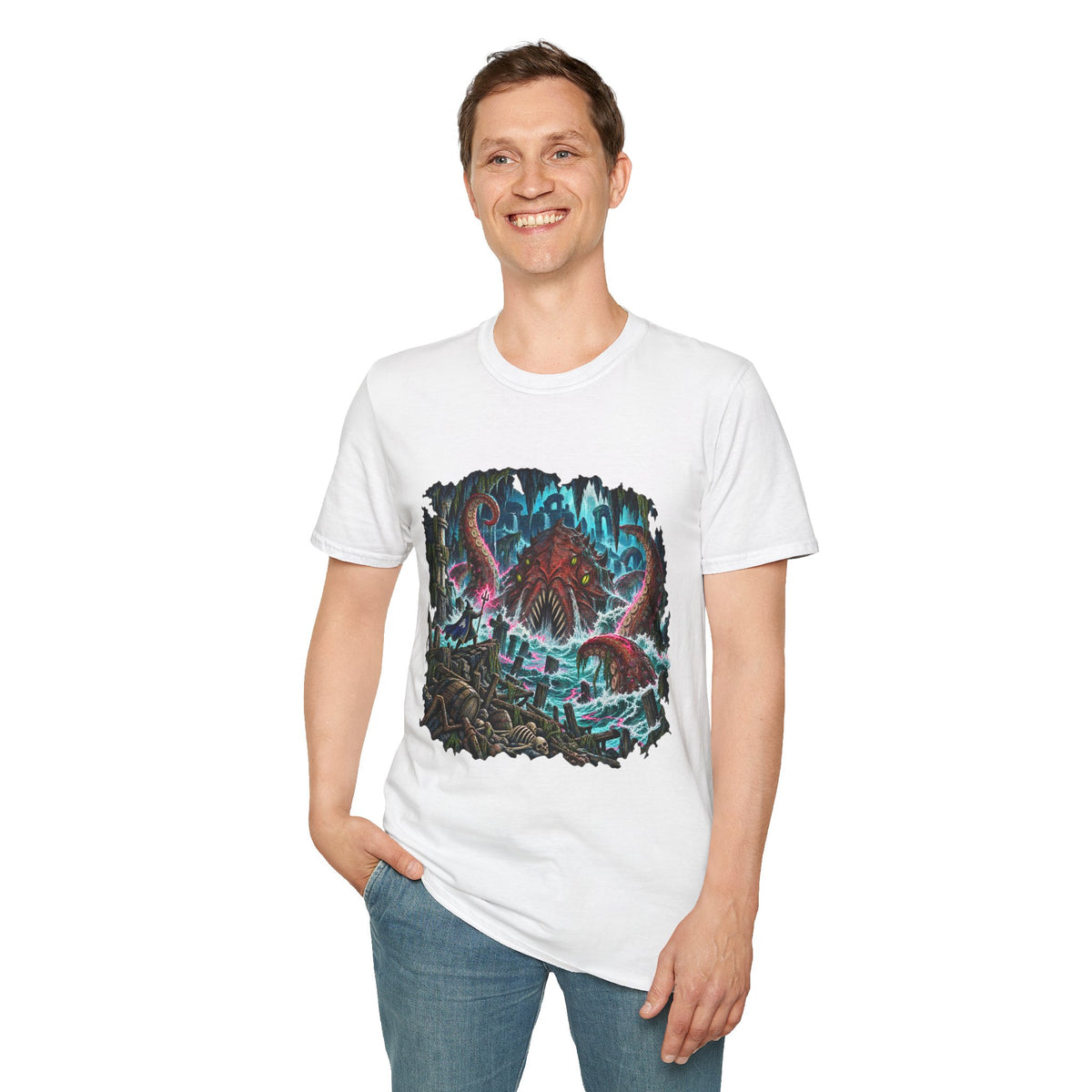 Kraken vs Trident | OSRS | Runescape Inspired T Shirt