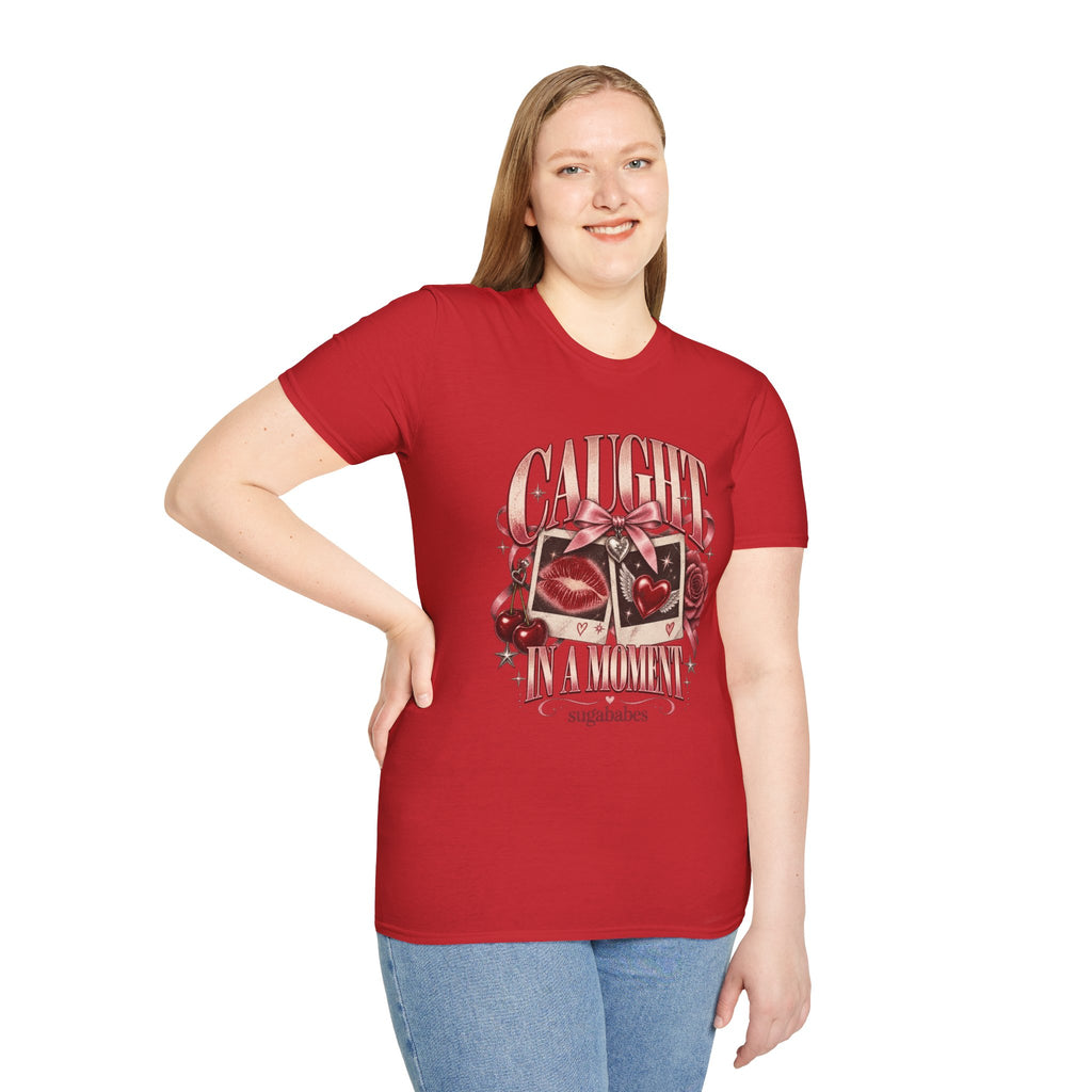 Caught In A Moment | Sugababes | Vintage Heart Polaroid Graphic Tee