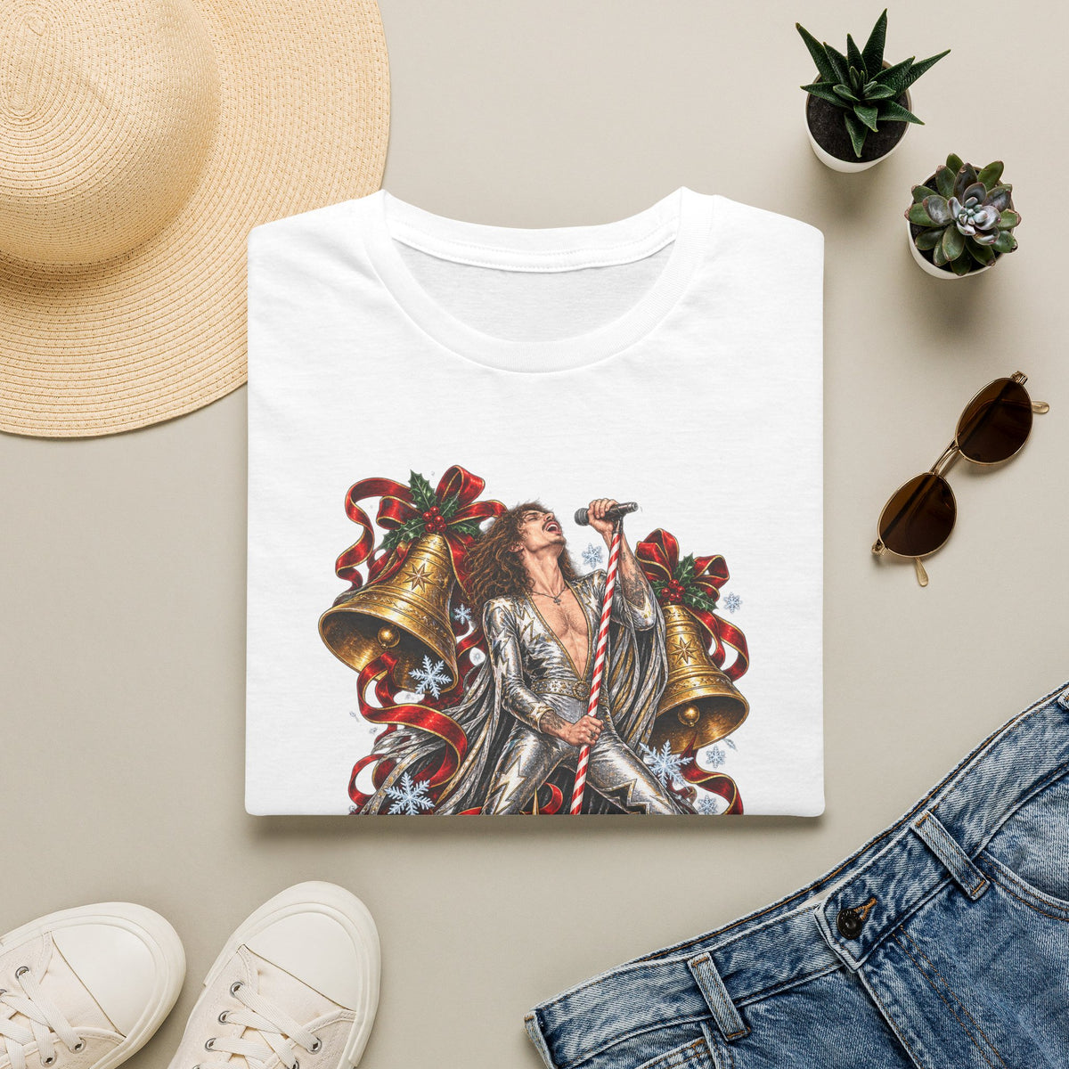 Christmas Time Don't let the Bells End | The Darkness | Christmas Rock T-Shirt