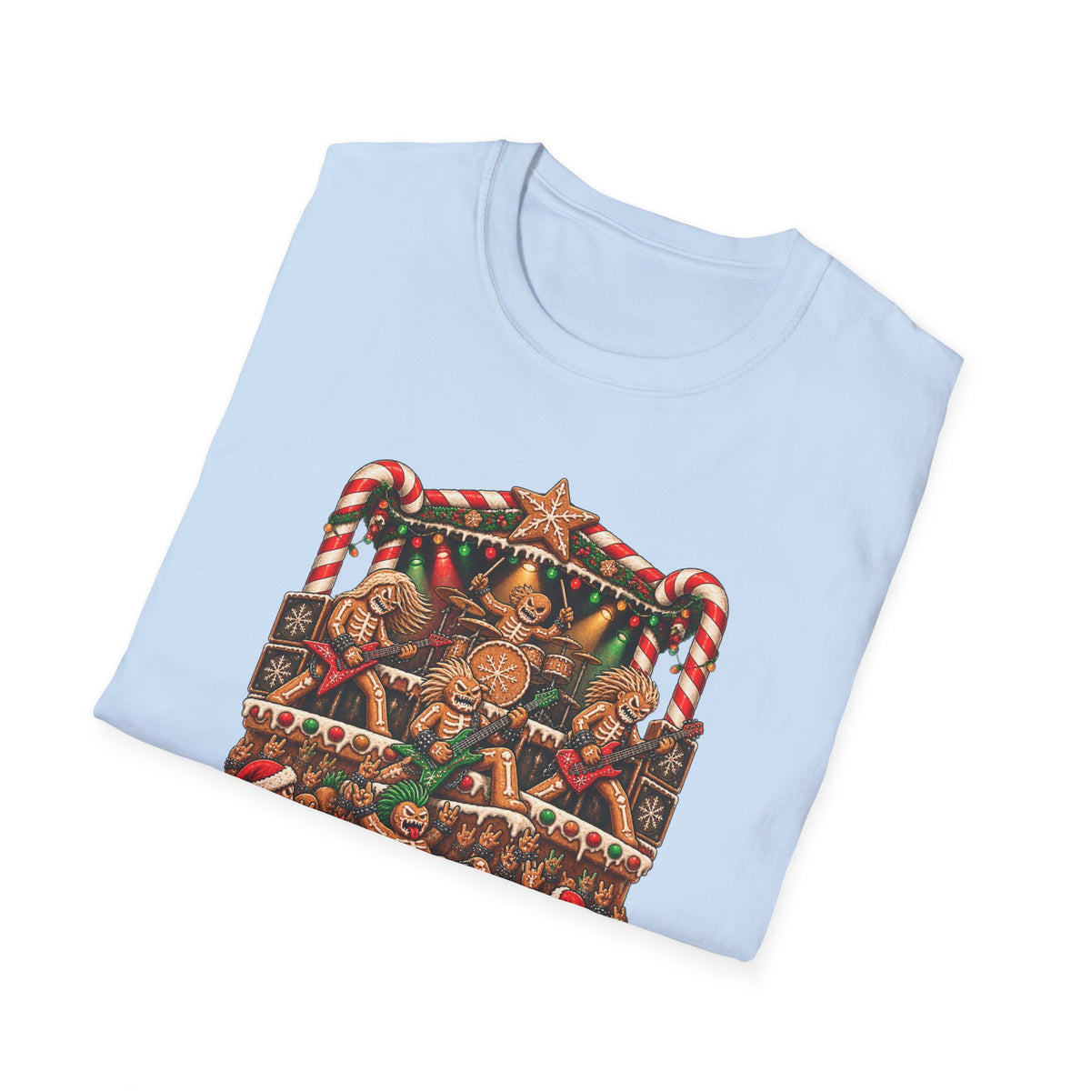Gingerbread Headbangers | Christmas T-Shirt