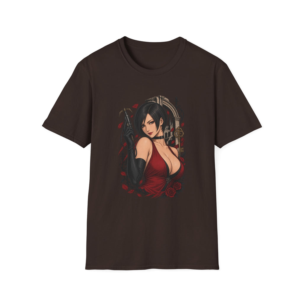 Ada Wong | Residsent Evil Gothic Anime Pin Up Girl T-Shirt