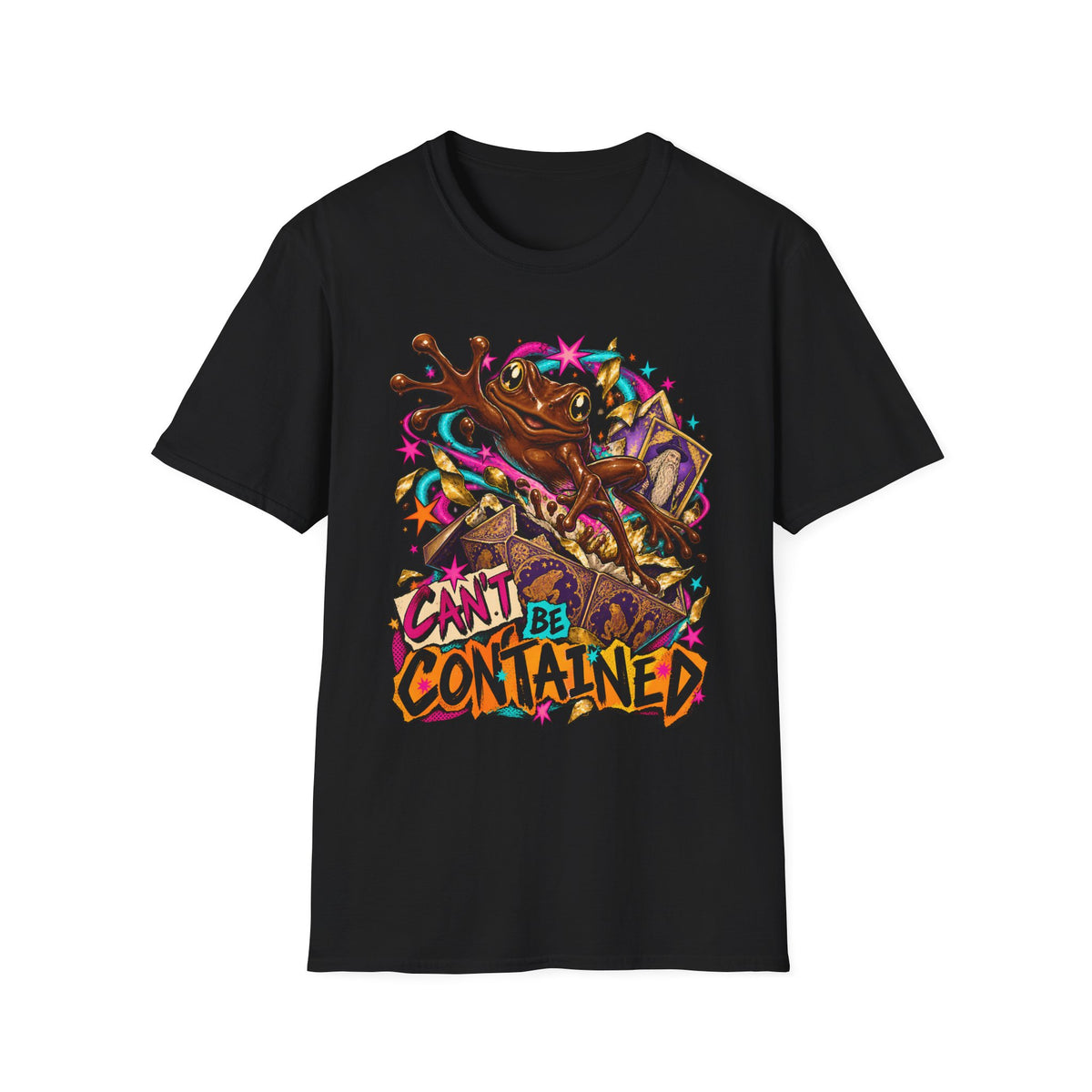 Cant be Contained | Harry Potter Chocolate Frog Graphic T Shirt