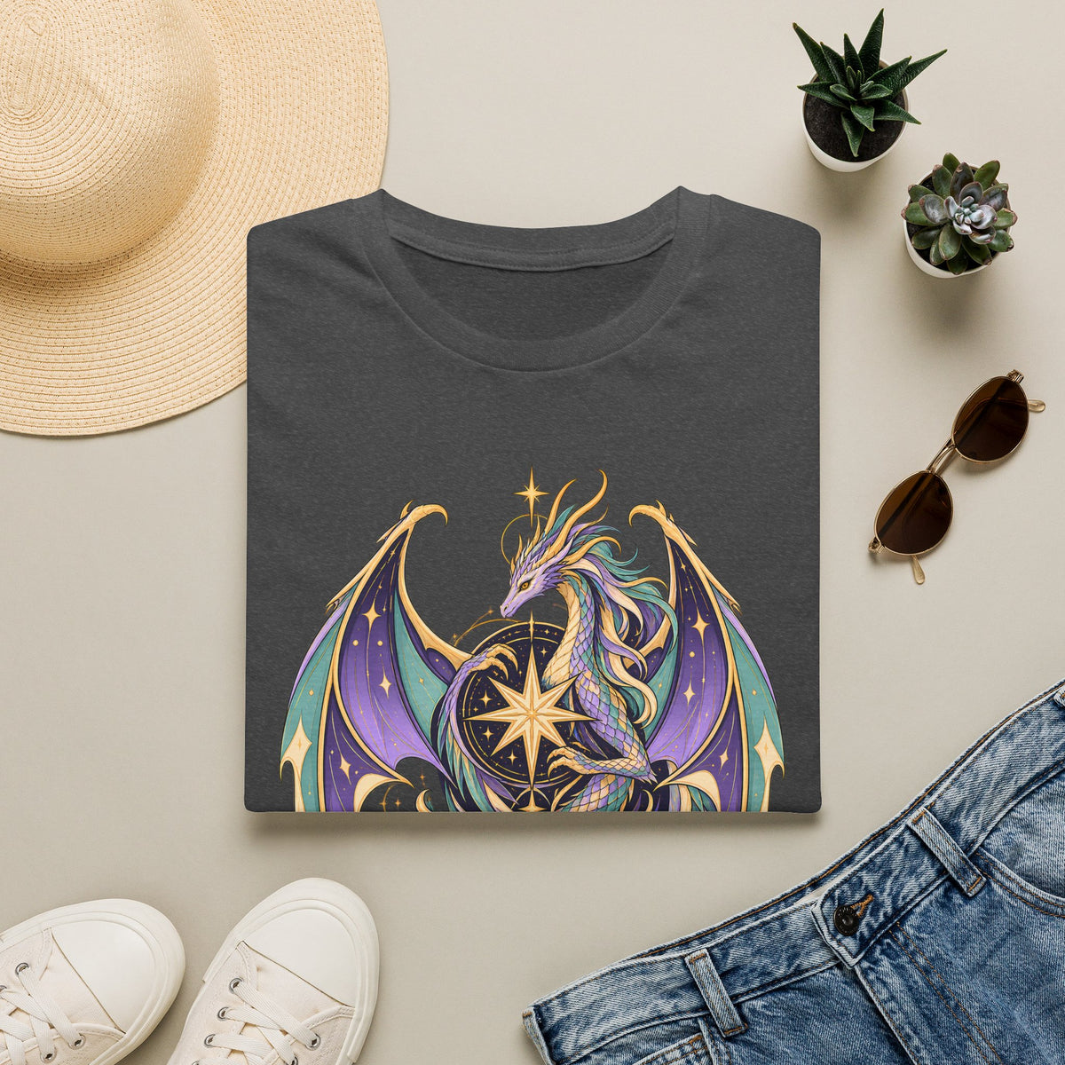 Andarna | Onyx Storm Dragon Graphic T-Shirt | Book Inspired