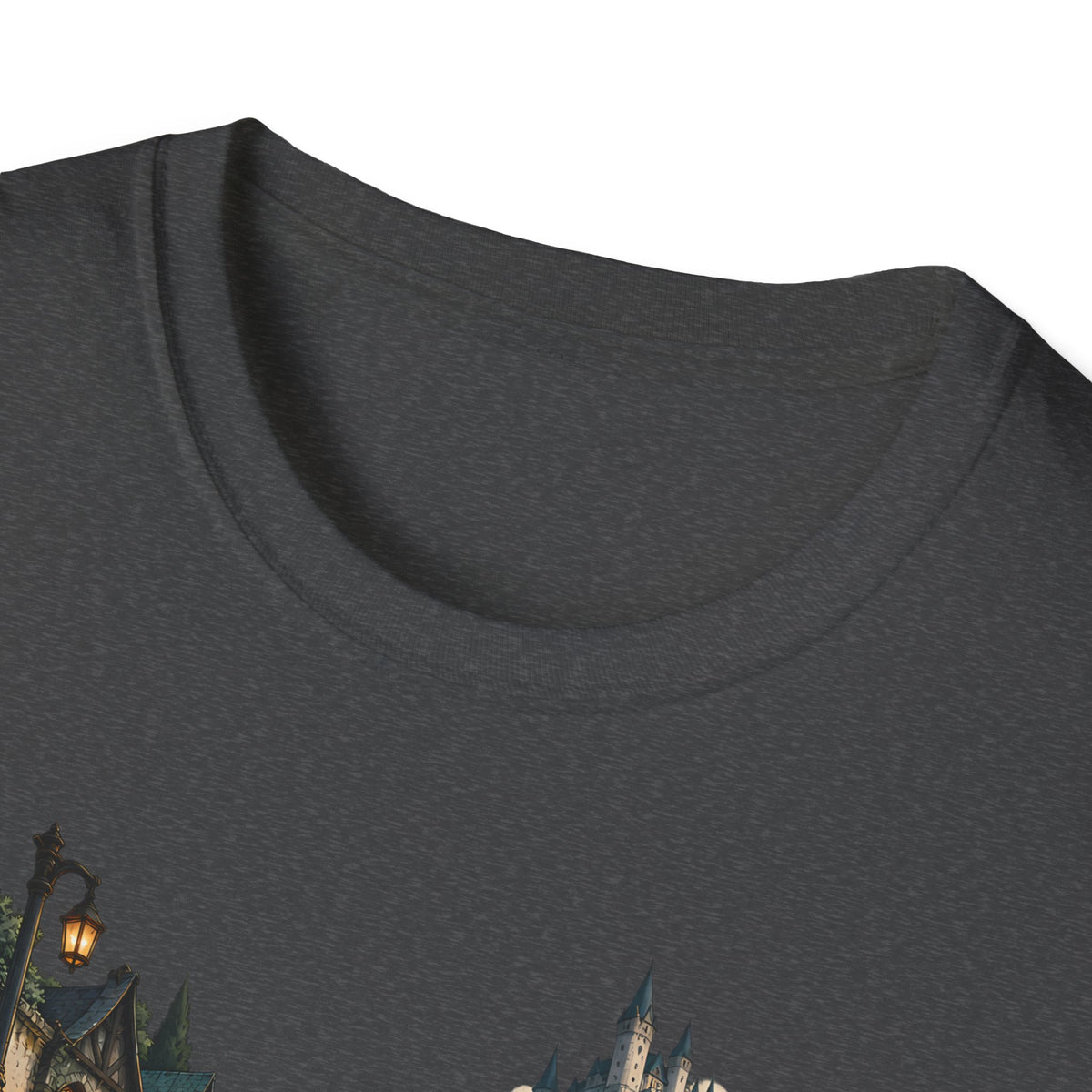 Quests and Adventures | Japanese Style | Anime Fantasy Dragon Castle T Shirt