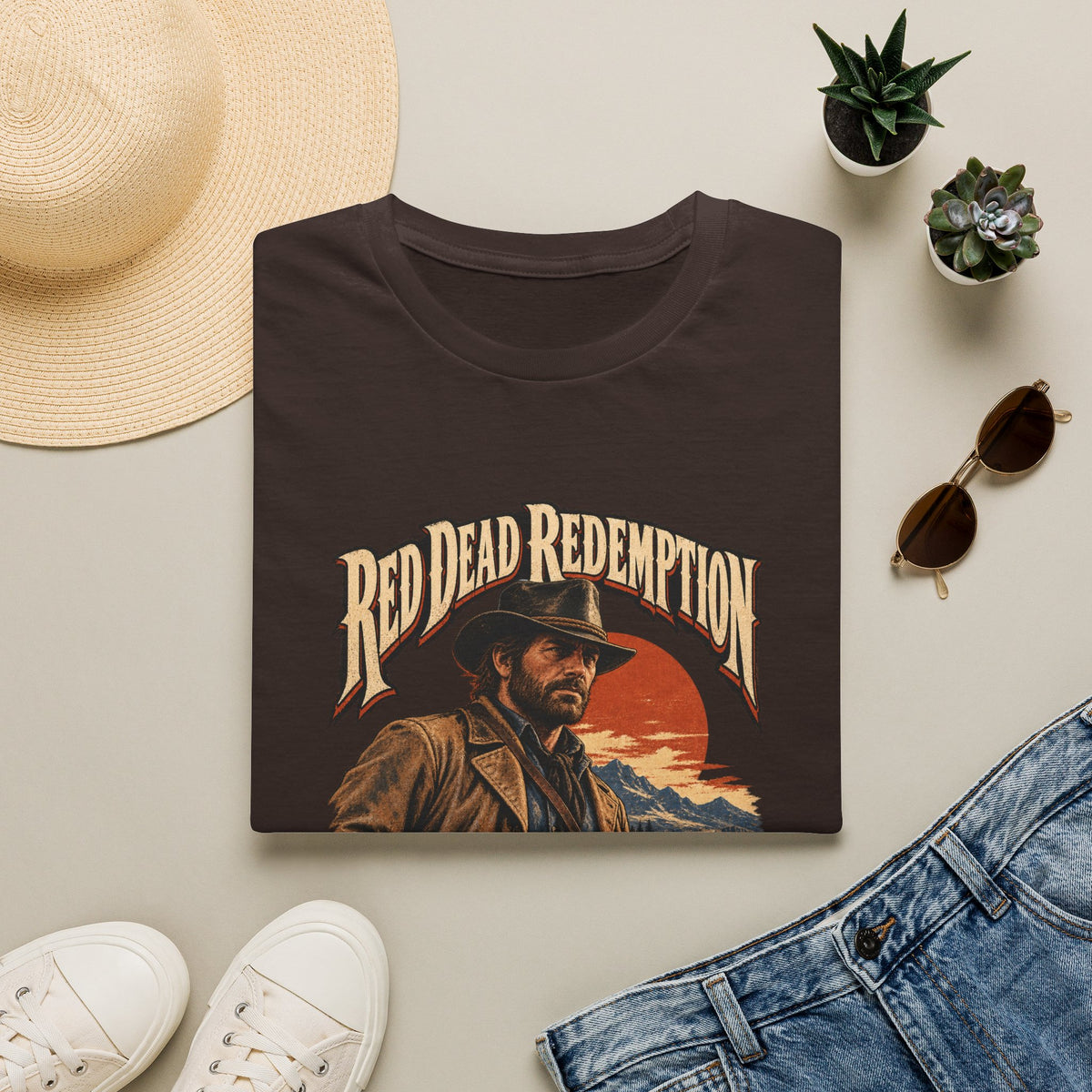 Red Dead Redemption | Arthur Morgan Vintage Western T-Shirt