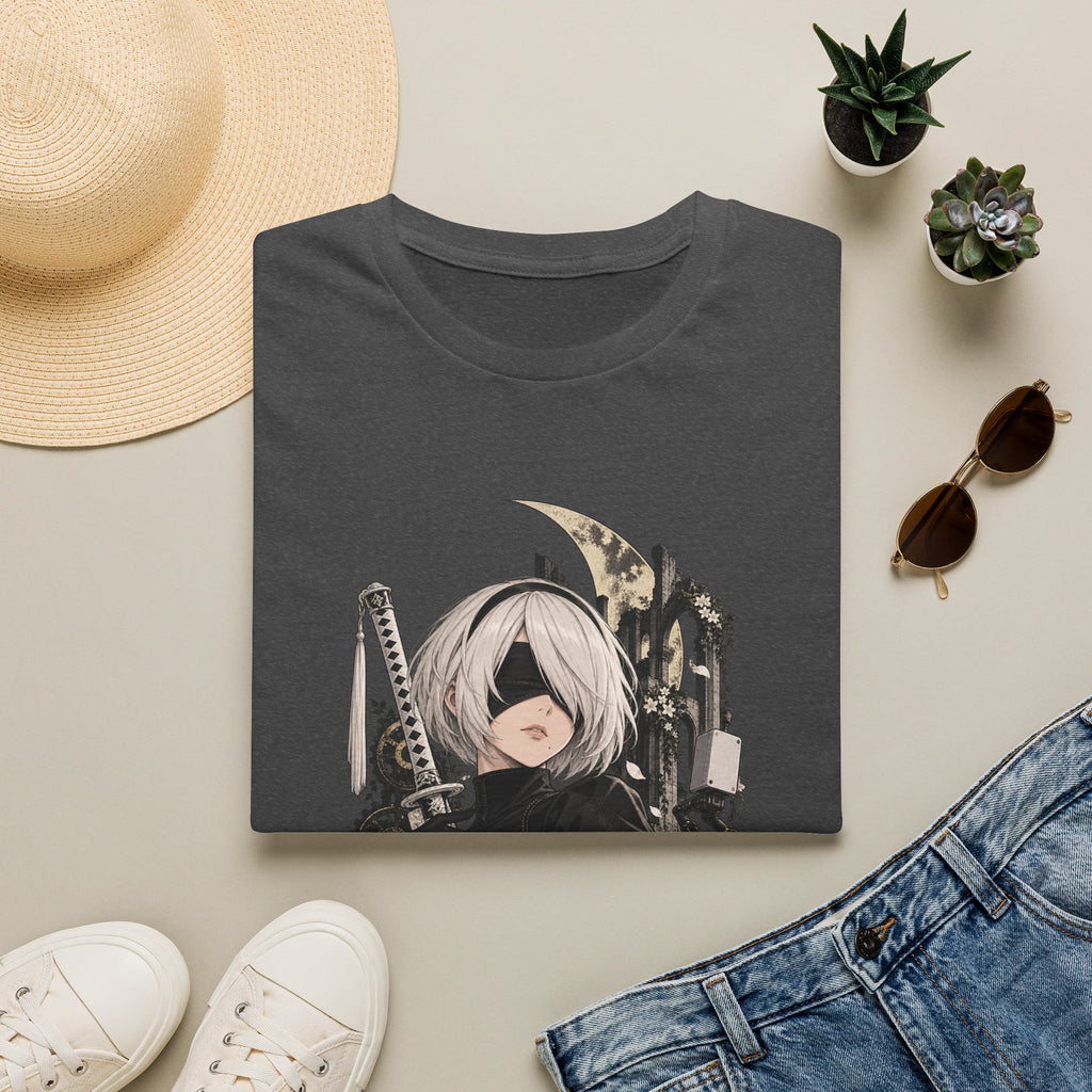 2B | Nier Automata | Anime Character Gothic T-Shirt