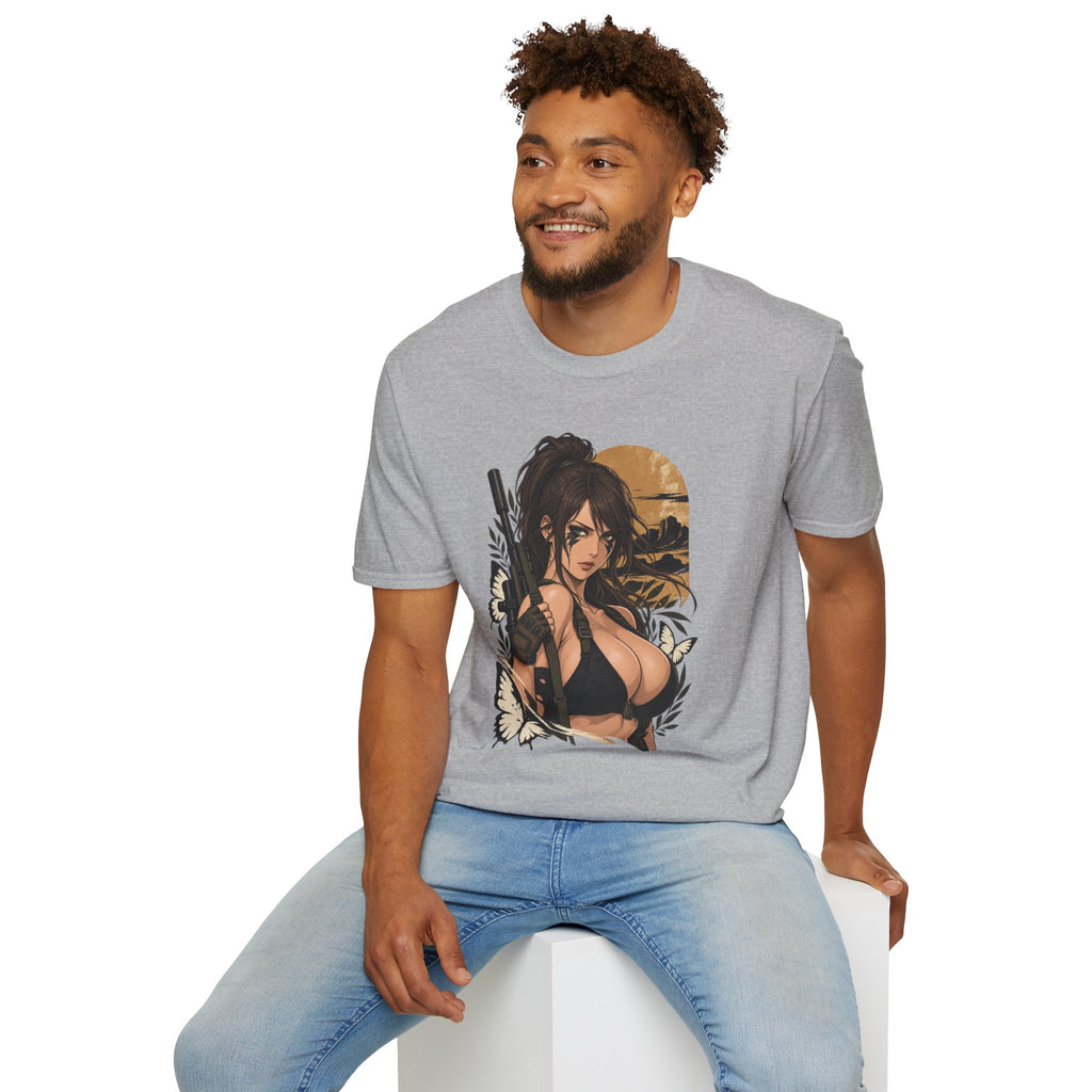 Quiet | Metal Gear | Anime Style Pin Up Gamer Girl T Shirt