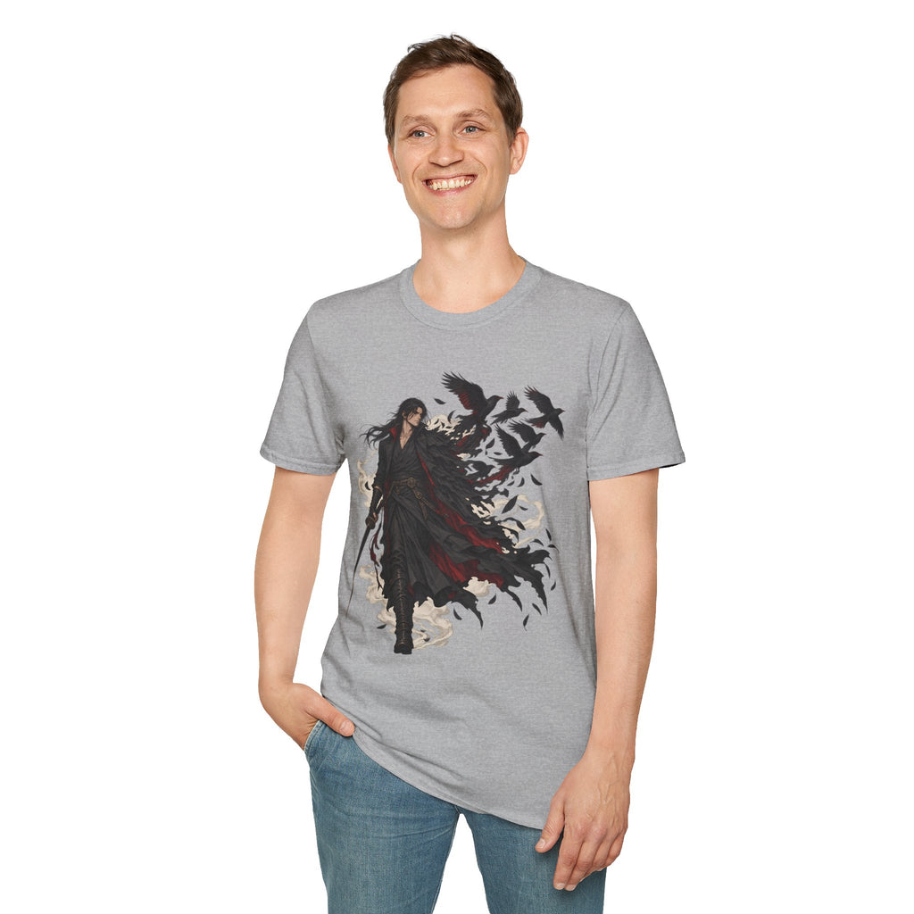 Dark Samurai | Raven Warrior Spirit | Graphic T Shirt
