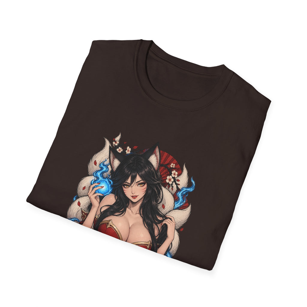 Ahri | League of Legends | Anime Pin Up Kitsune Girl T-Shirt