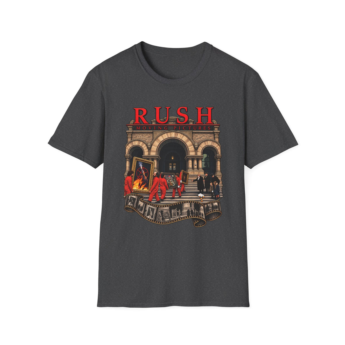 Rush | Moving Pictures | Prog Band Album Art T-Shirt