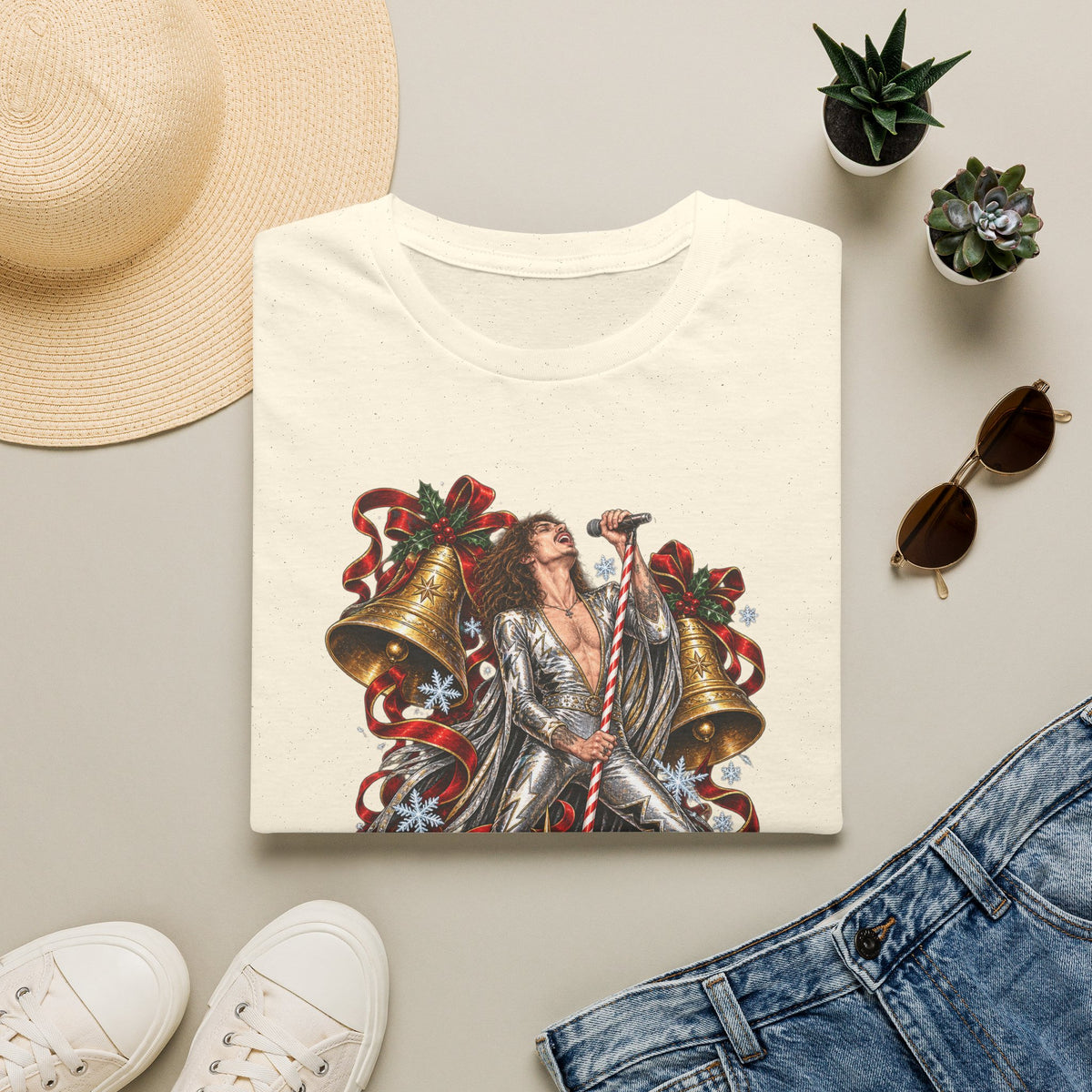 Christmas Time Don't let the Bells End | The Darkness | Christmas Rock T-Shirt