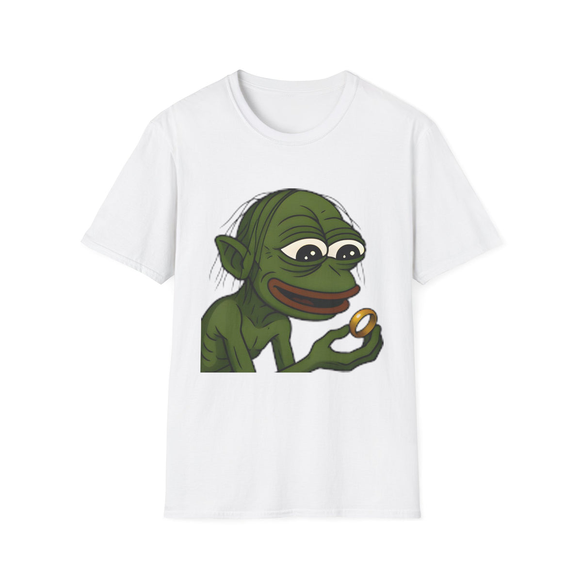 Pepe Ring T-Shirt — Humorous Green Meme Tee