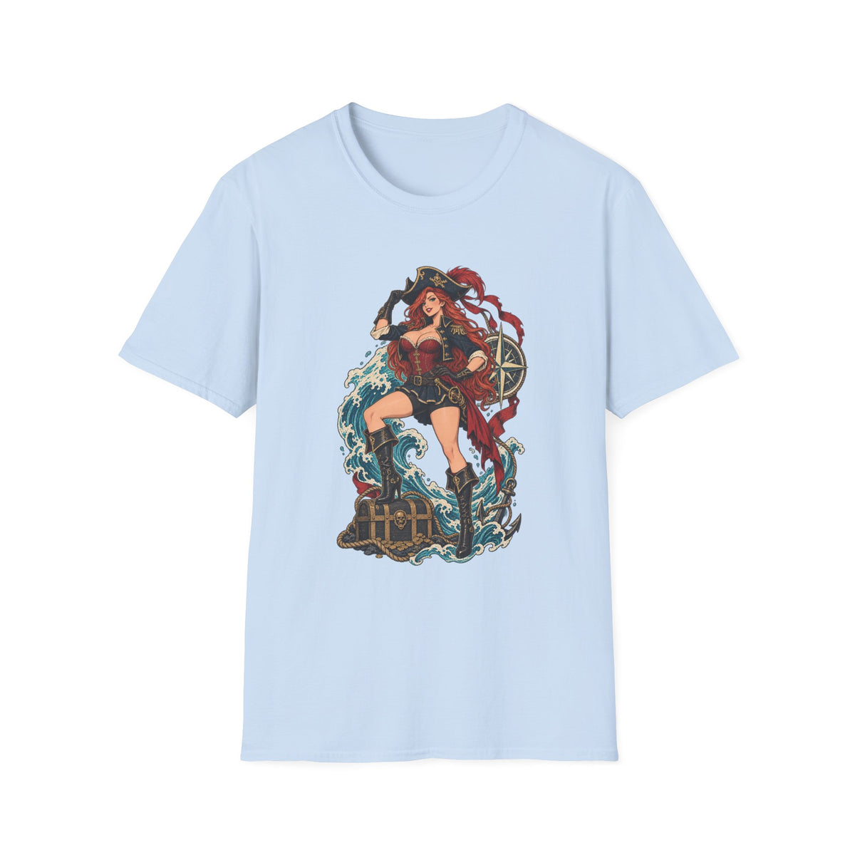 Miss Fortune | League of Legends | Sexy Pirate Pin-Up T-Shirt