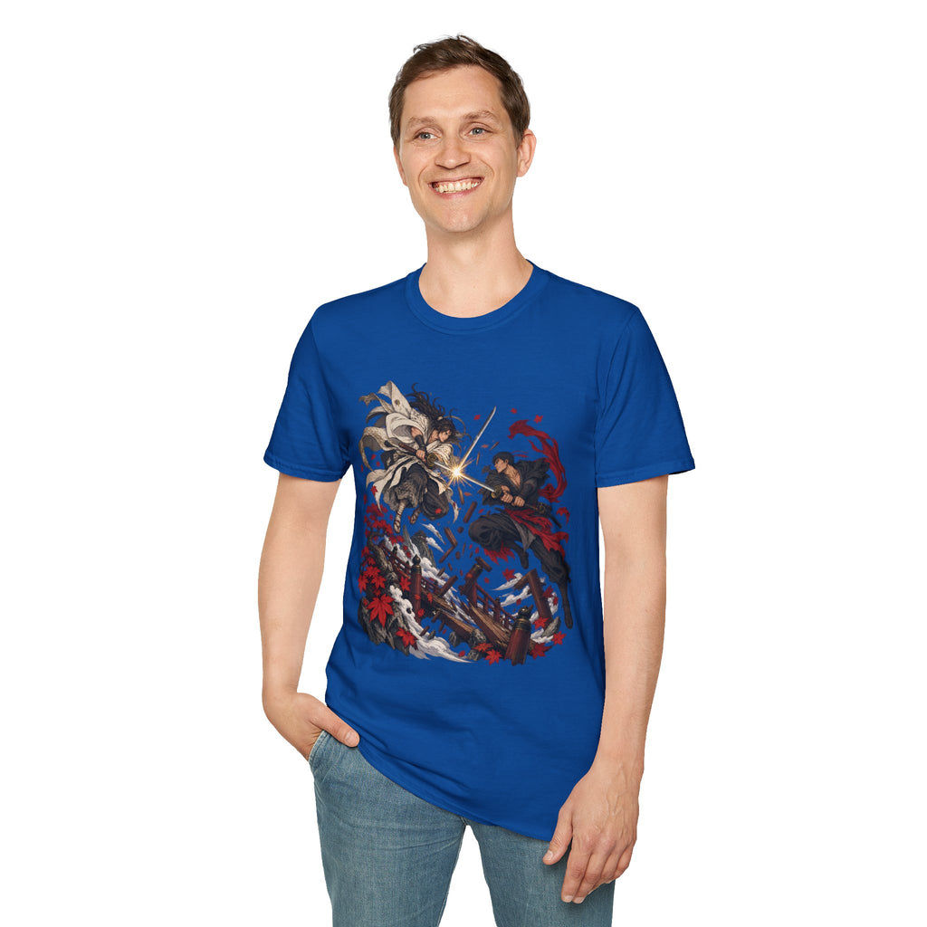 Battle of Broken Bridges | Anime Japanese Samurai Battle T-Shirt