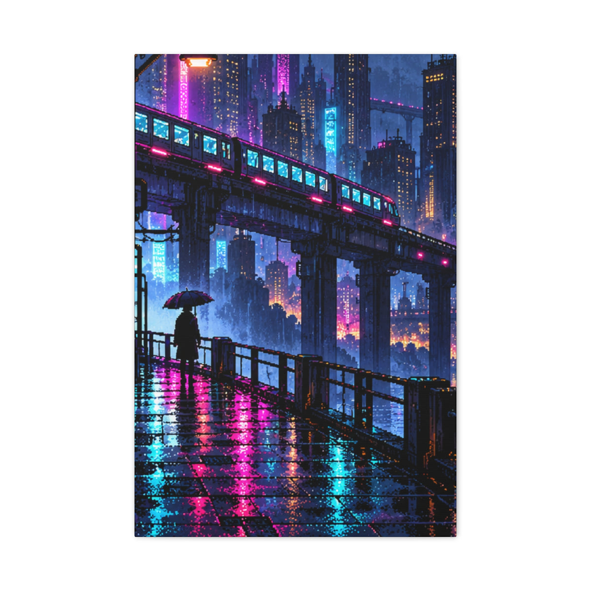 Stretched Matte Canvas Print — 1.25" Depth (Custom Design)