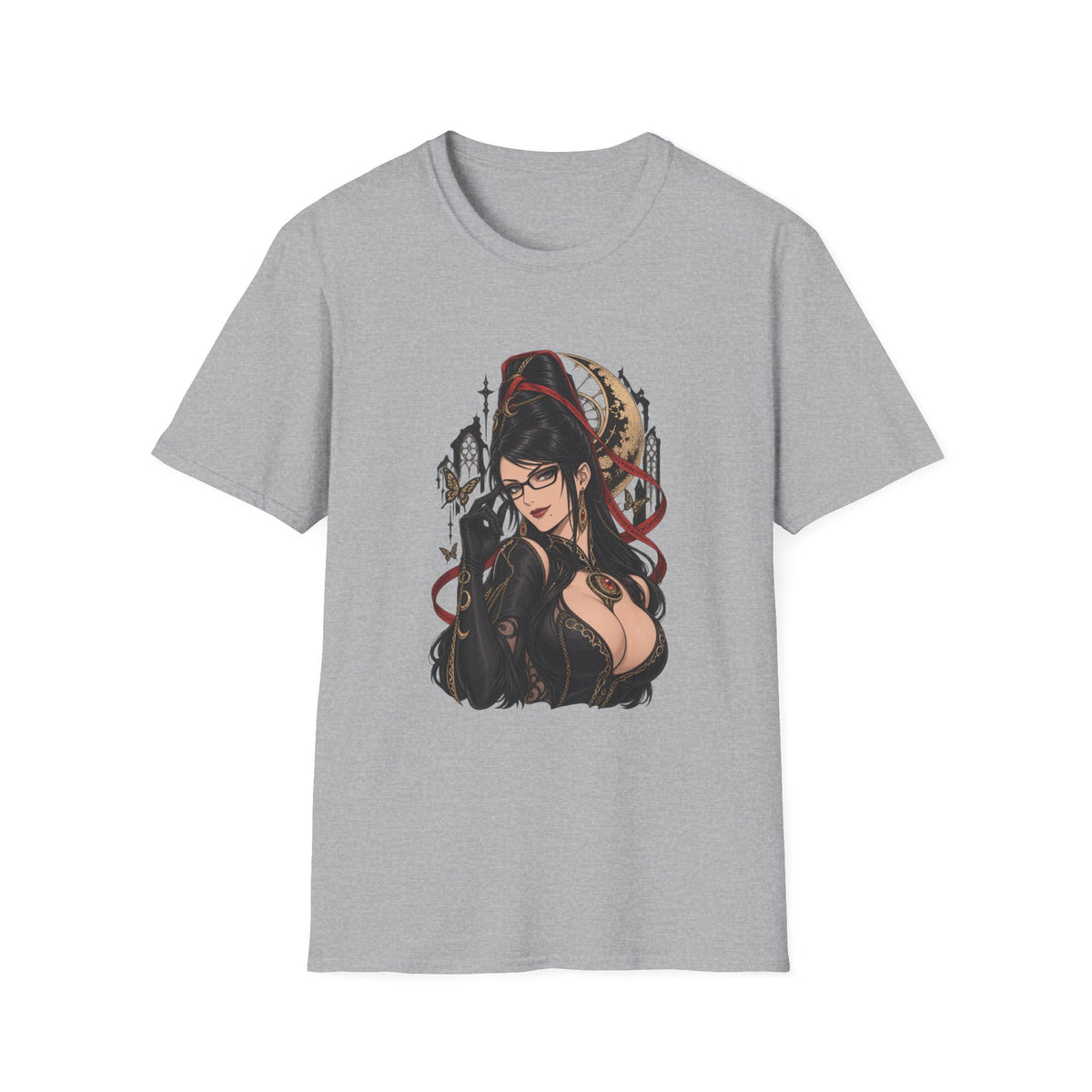 Bayonetta | Sexy Pin Up Gothic Anime Sorceress T-Shirt