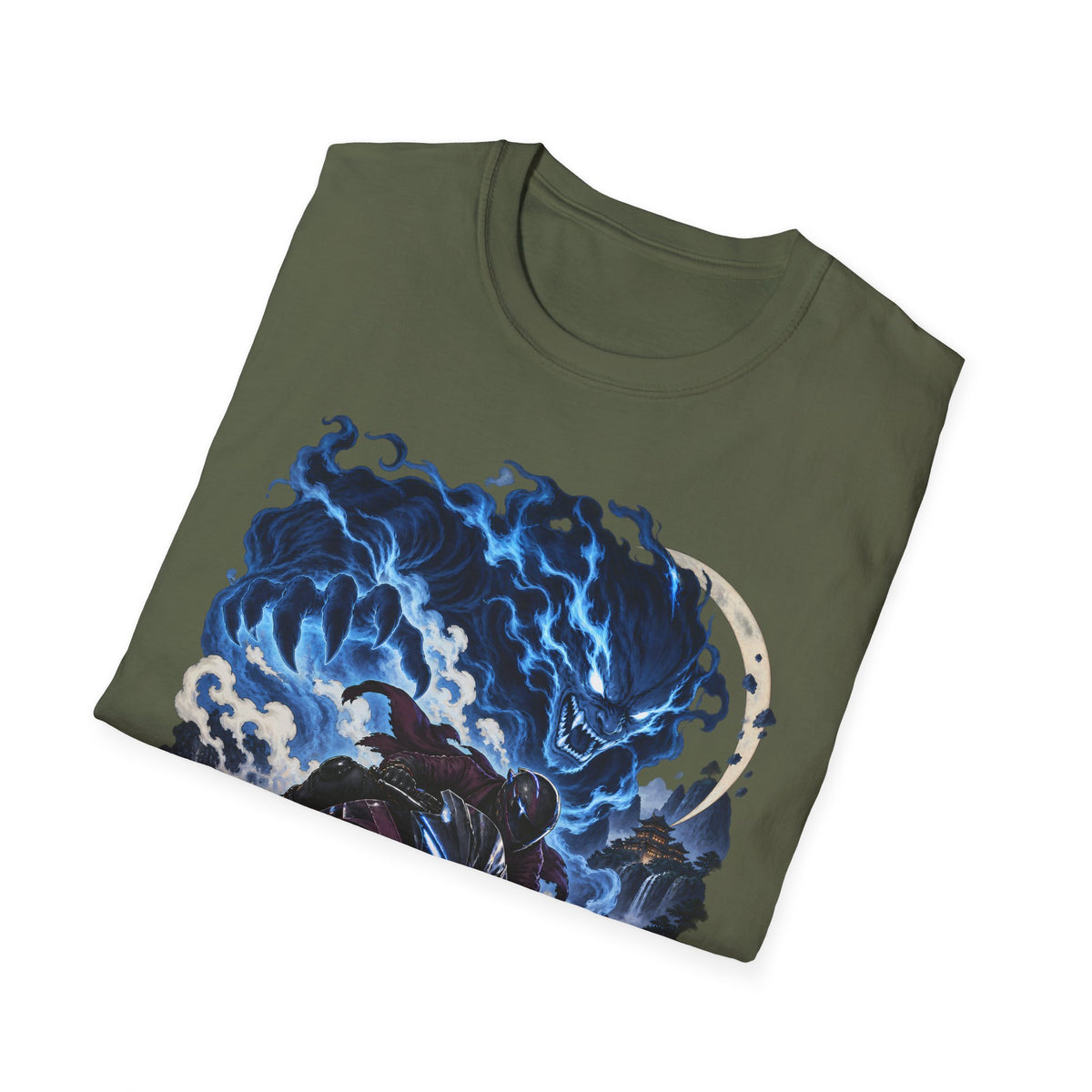 Demon of the Storm | Night Rider | Japanese Urban Motorcycle Tee