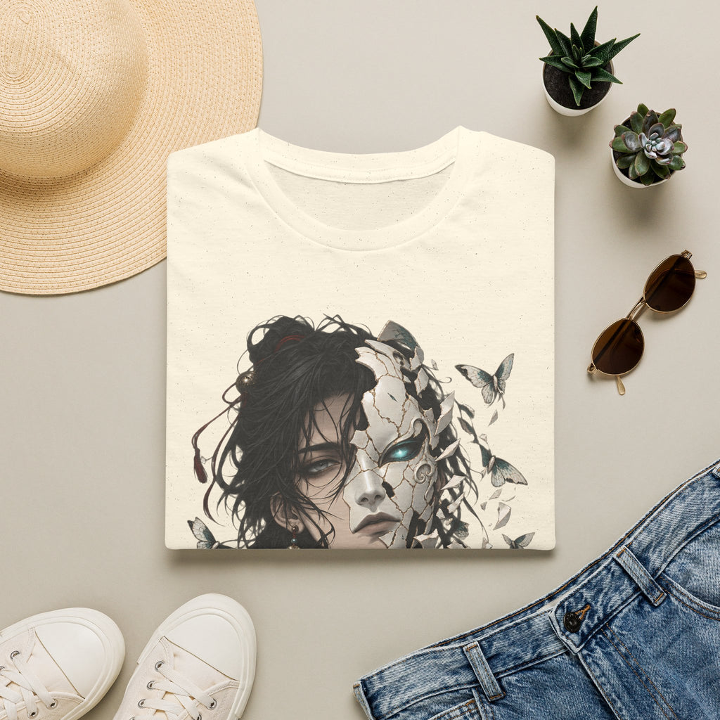 Mask Unfurls | Japanese Anime Style Mask Graphic Shirt