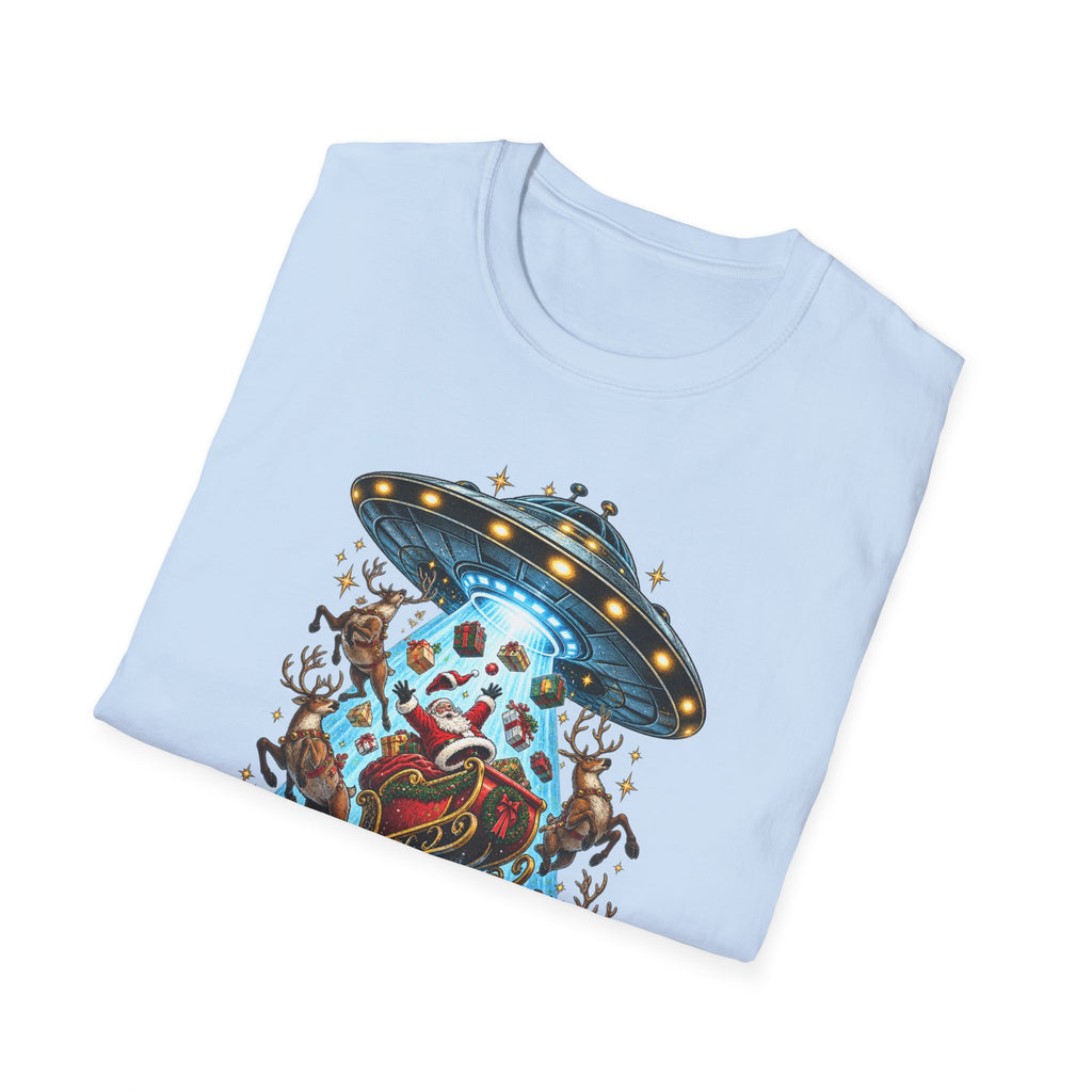 UFO Christmas | Season’s Greetings Earthlings UFO Christmas T-Shirt