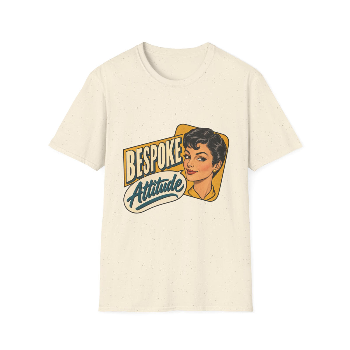 Bespoke Attitude Retro Style Graphic | Vintage 1950s Pinup Tee