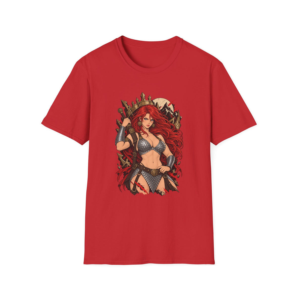 Red Sonja | Conan The Barbarian Pin Up Style Shirt