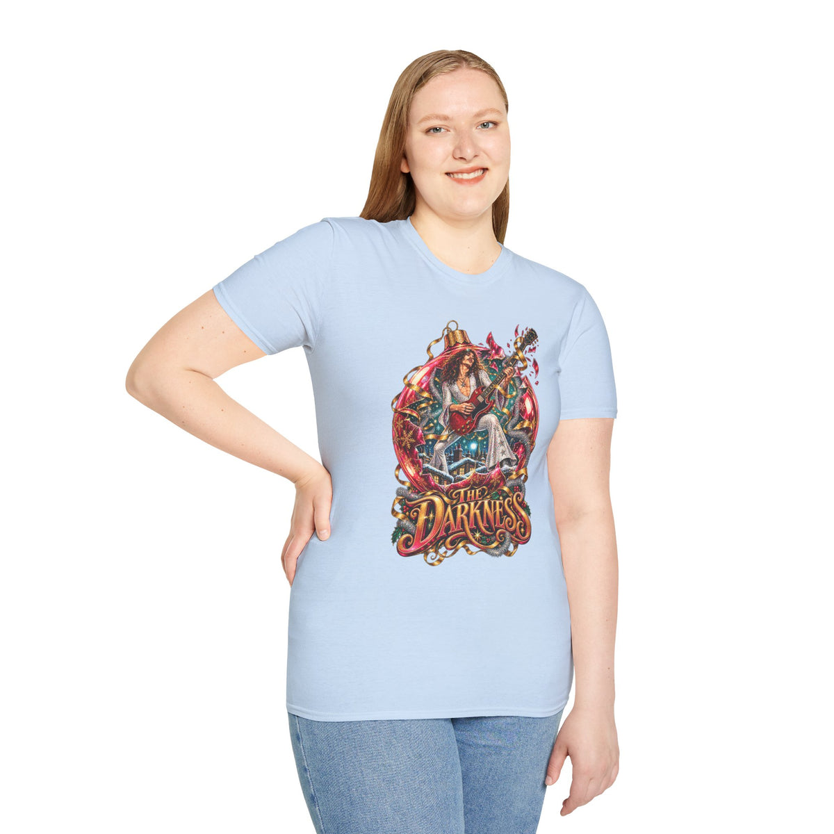 The Darkness | Christmas Glam Rock Band T-Shirt