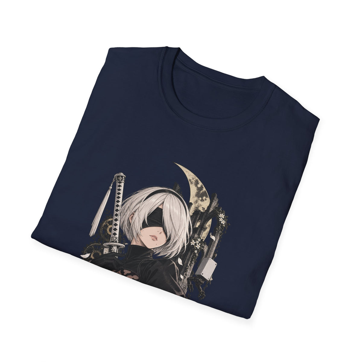 2B | Nier Automata | Anime Character Gothic T-Shirt