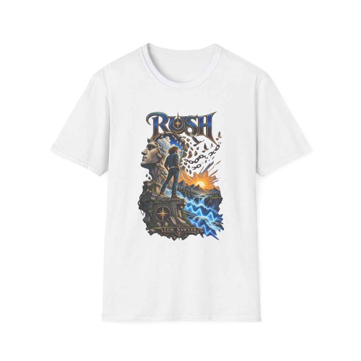 Rush | Tom Sawyer | Legendary Band Graphic T-Shirt