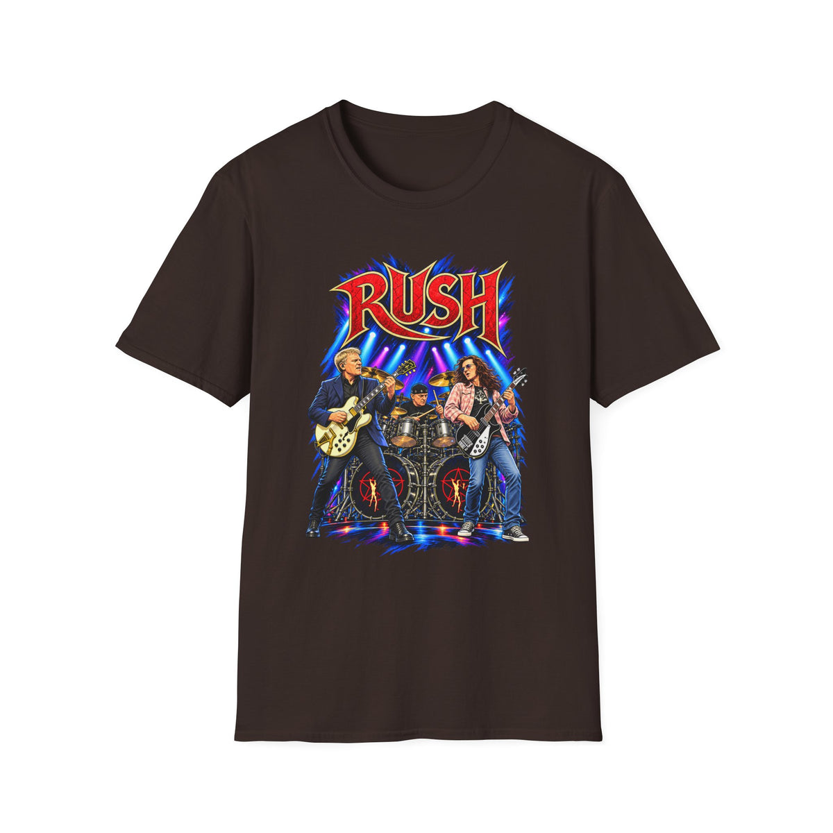 Rush | Concert Band T-Shirt | Retro Rock Concert Graphic Tee