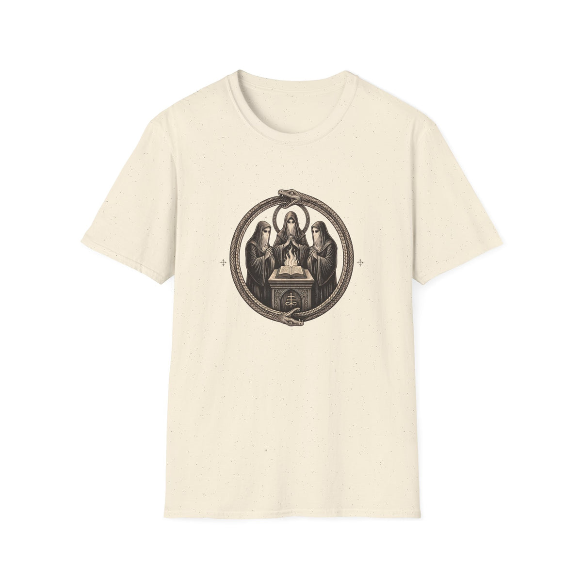 Ouroboros - T-Shirt, Gothic / Dark Fantasy Ourboros Design