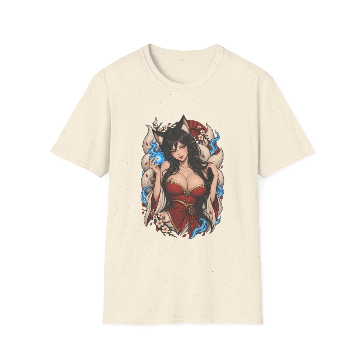 Ahri | League of Legends | Anime Pin Up Kitsune Girl T-Shirt