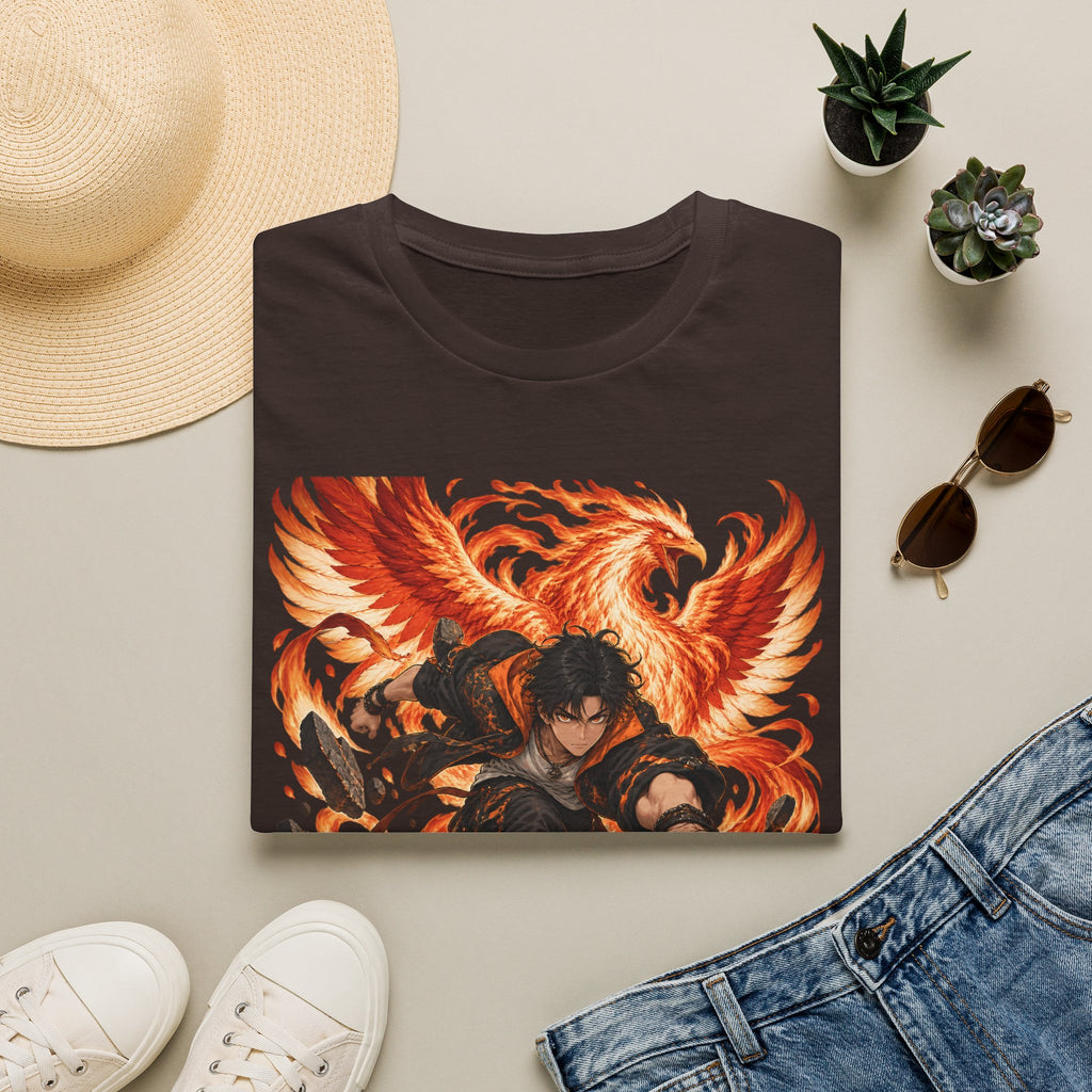 The Phoenix Warrior | Japanese Style | Anime Ninja T Shirt