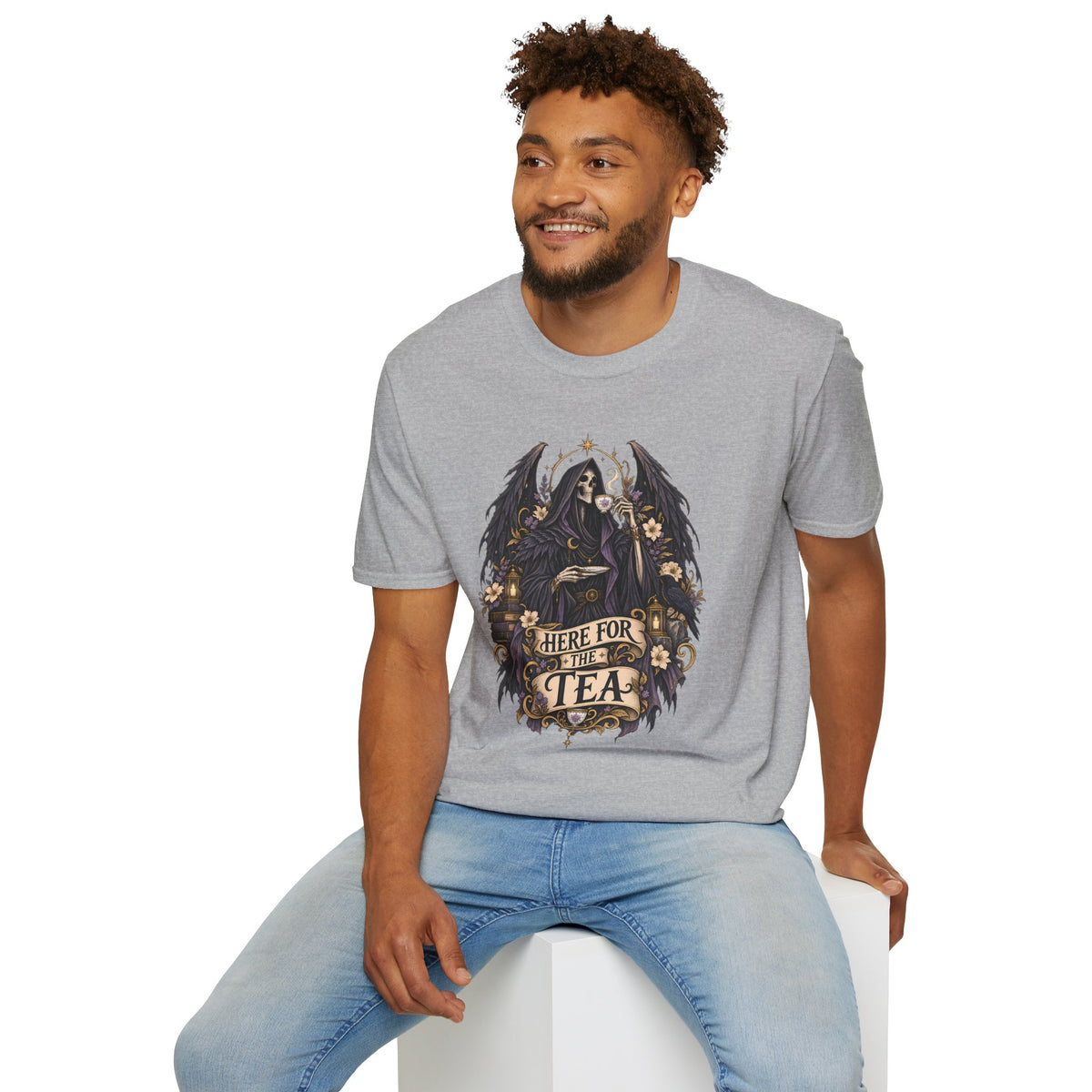 Here for the Tea | The Suriel ACOTAR Character Graphic T Shirt
