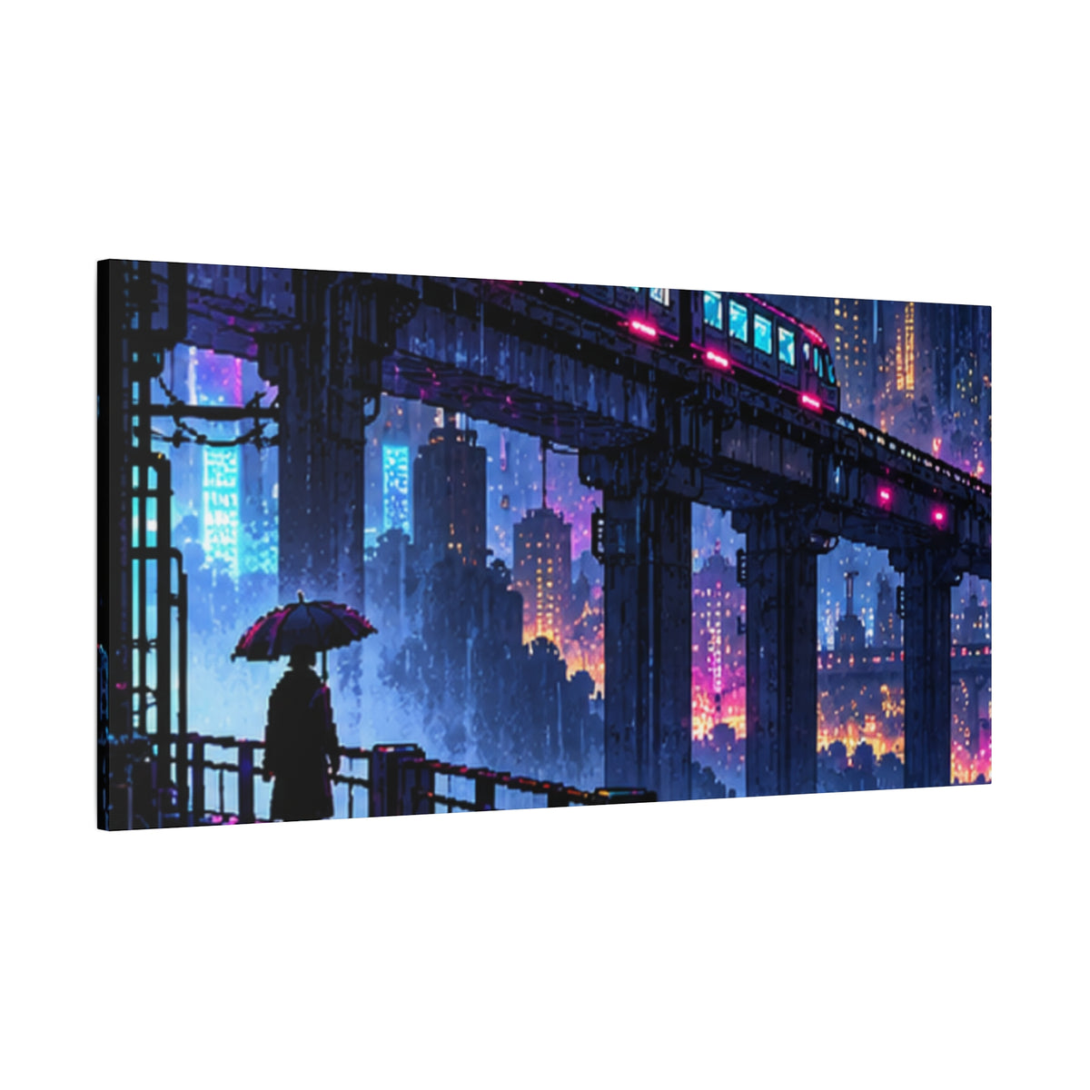 Stretched Matte Canvas Print — 1.25" Depth (Custom Design)
