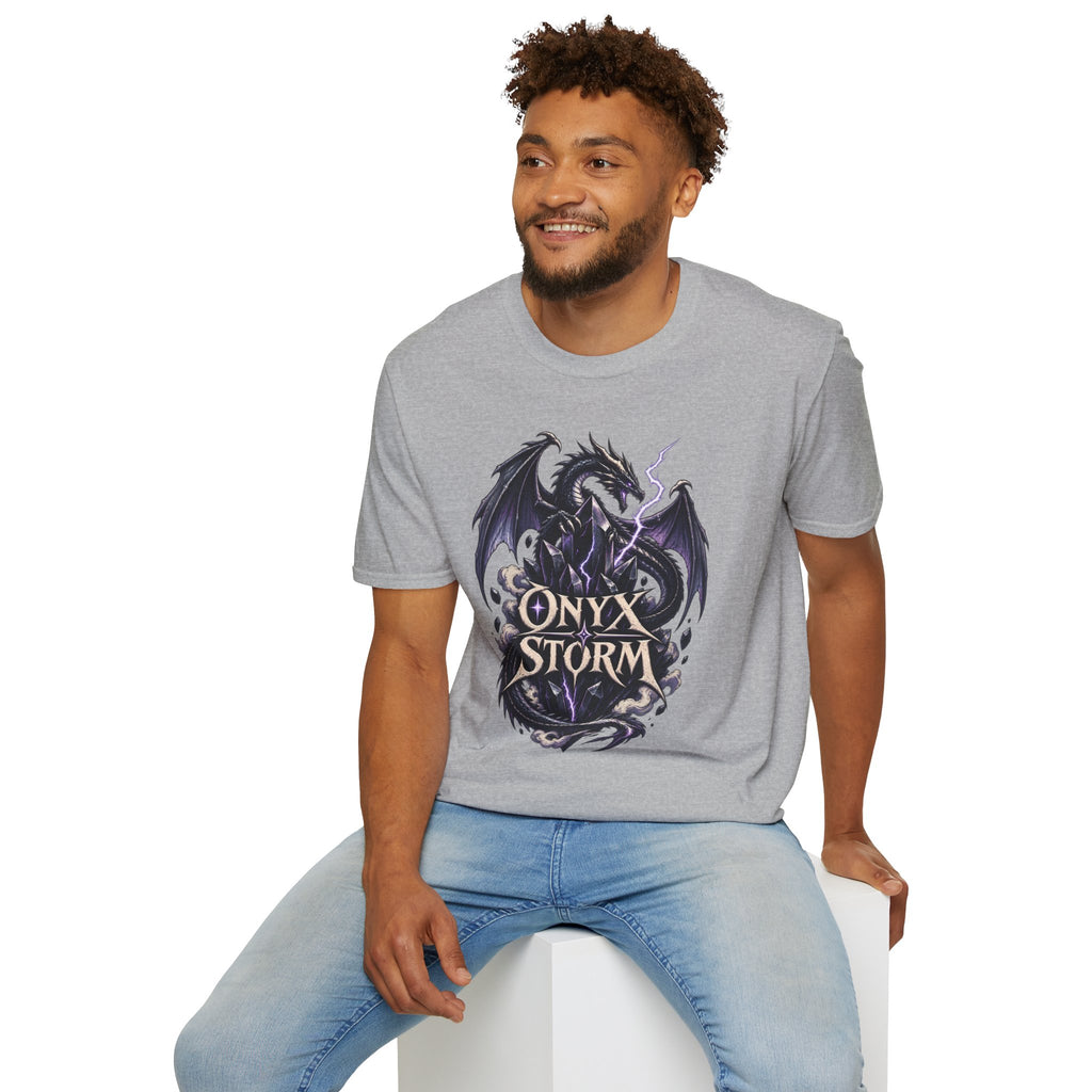 Onyx Storm | Fantasy Book Readers Dragon T-Shirt
