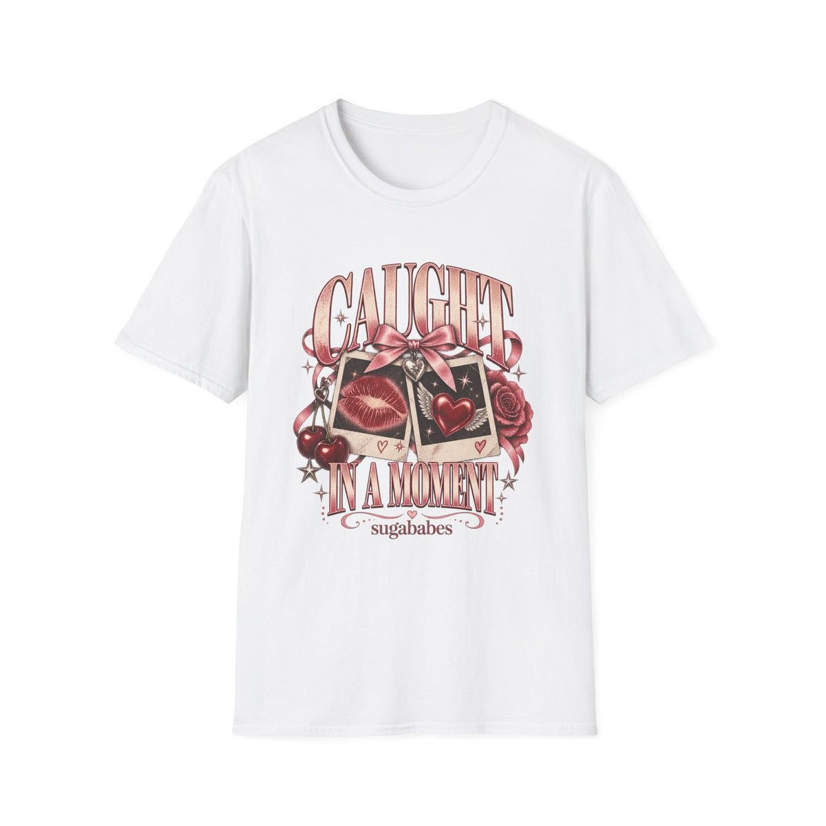 Caught In A Moment | Sugababes | Vintage Heart Polaroid Graphic Tee