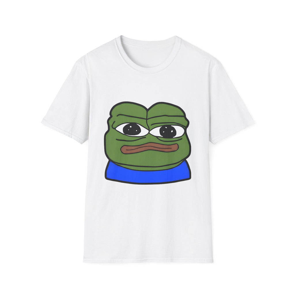 pepe Stare Frog Graphic Tee — Meme Pepe Face T-Shirt