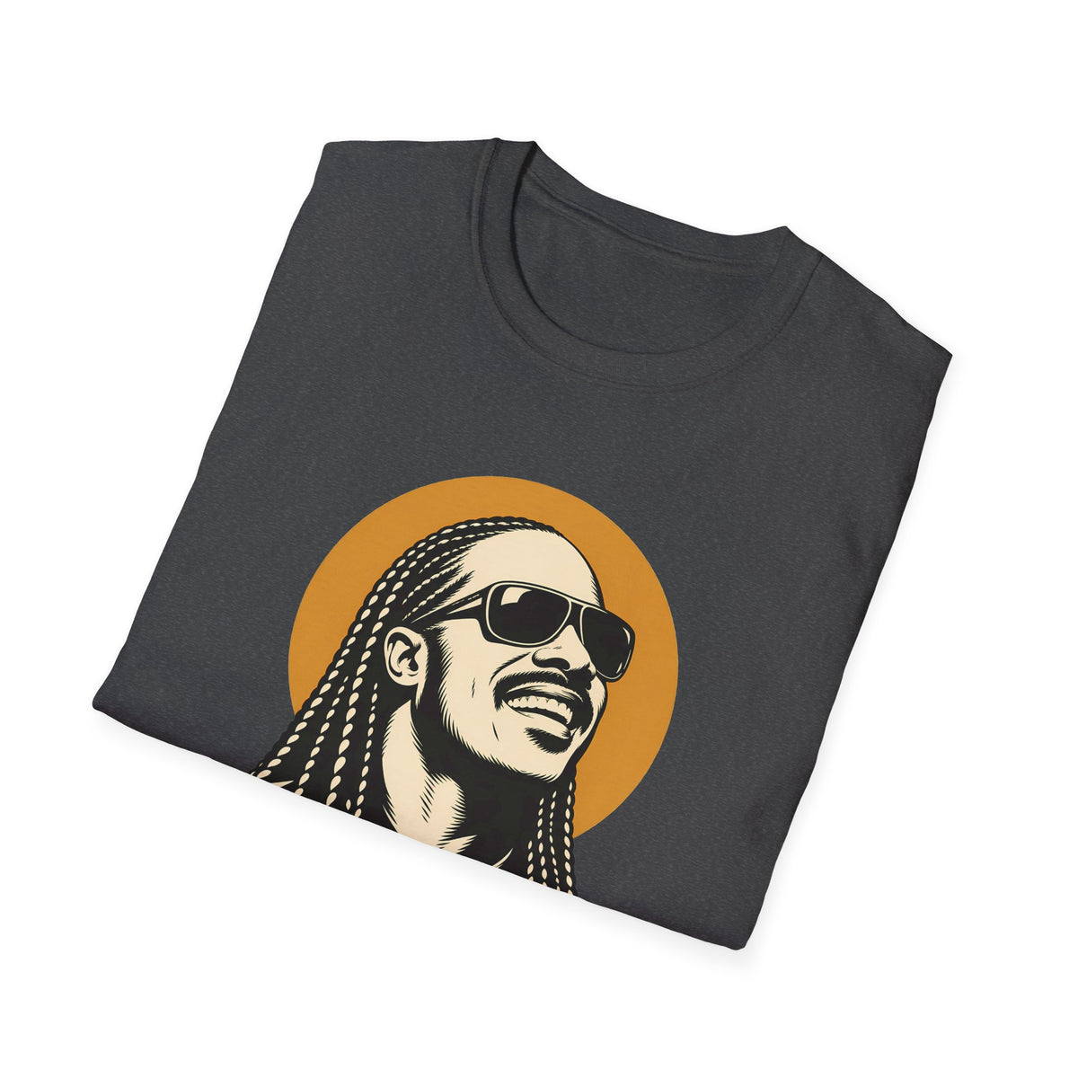 Stevie Wonder Graphic T-Shirt - Retro Soul Music Tee