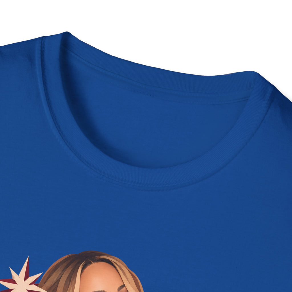 Mariah Carey | Holiday Diva Graphic Tee | Retro Red Star Portrait