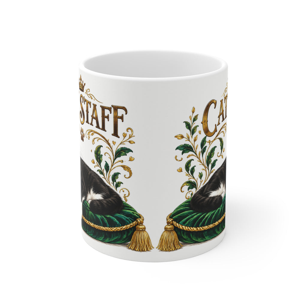 Cat Stuff | Funny Cat Lover Coffee Cup Gift (11oz)