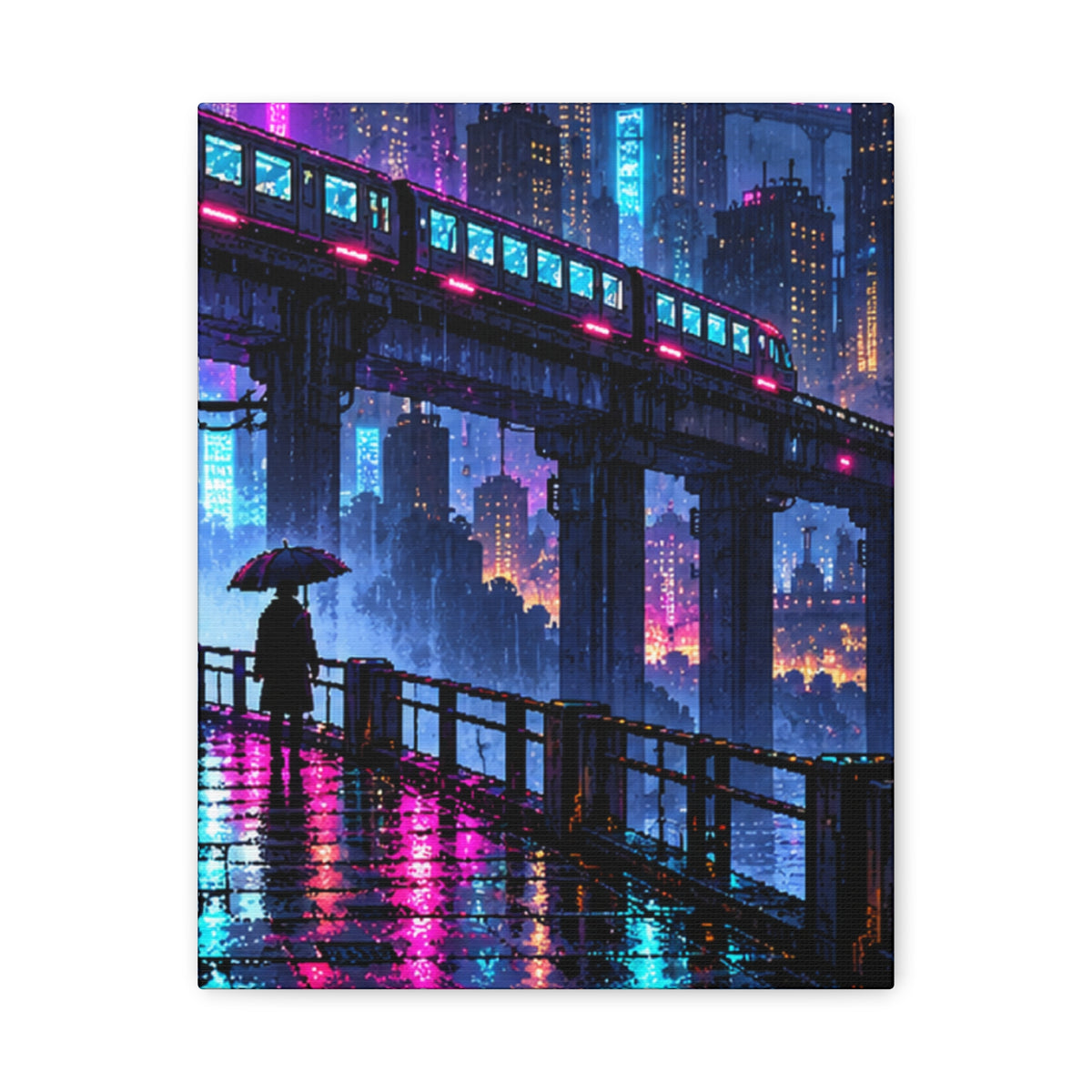 Stretched Matte Canvas Print — 1.25" Depth (Custom Design)