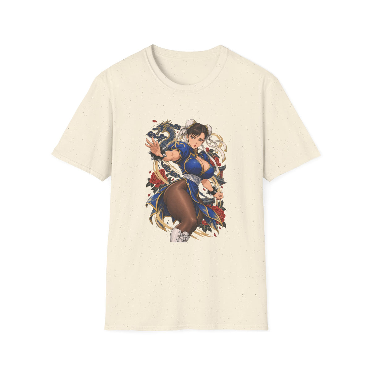 Chun Li | Street Fighter Videogame Fan Anime Pin Up Girl Graphic Shirt