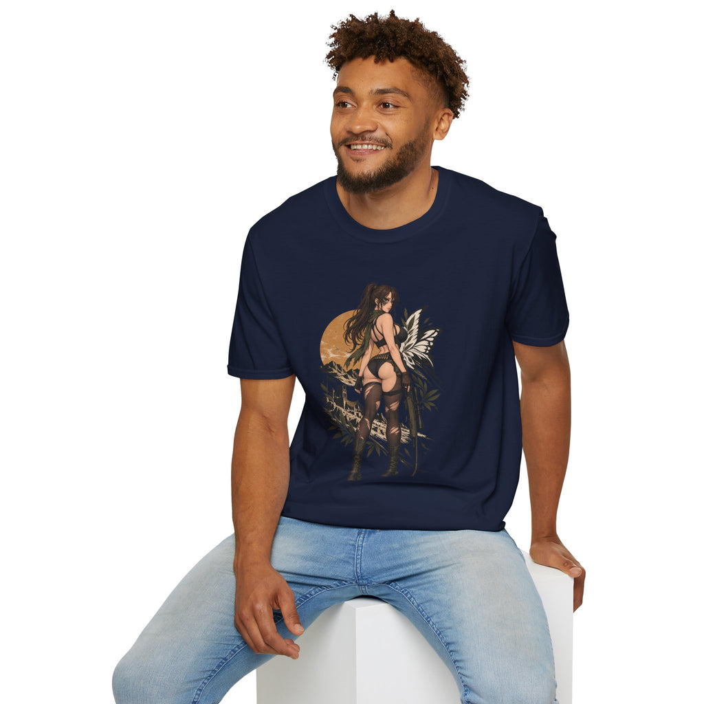 Metal Gear | Quiet | Sexy Pin Up Fantasy Sniper Girl T-Shirt