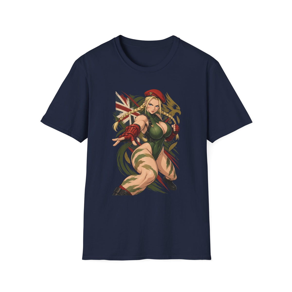 Street Fighter Cammy | Sexy Pin Up Style Graphic Cammy Shirt