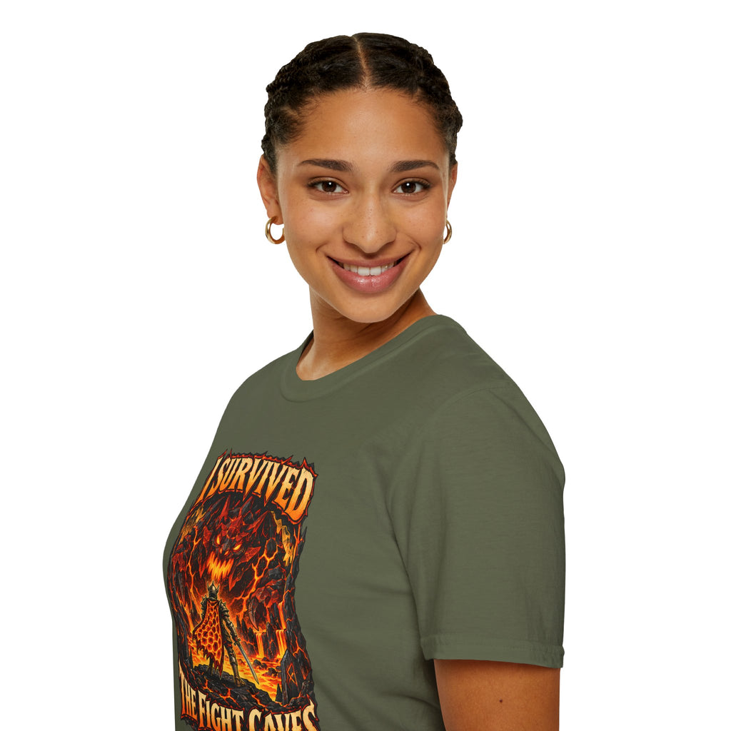 I Survived The Fight Caves Runescape / OSRS Inspired T-Shirt